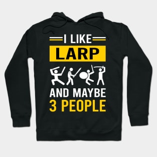 3 People Larp Larping RPG Roleplay Roleplaying Role Playing Hoodie